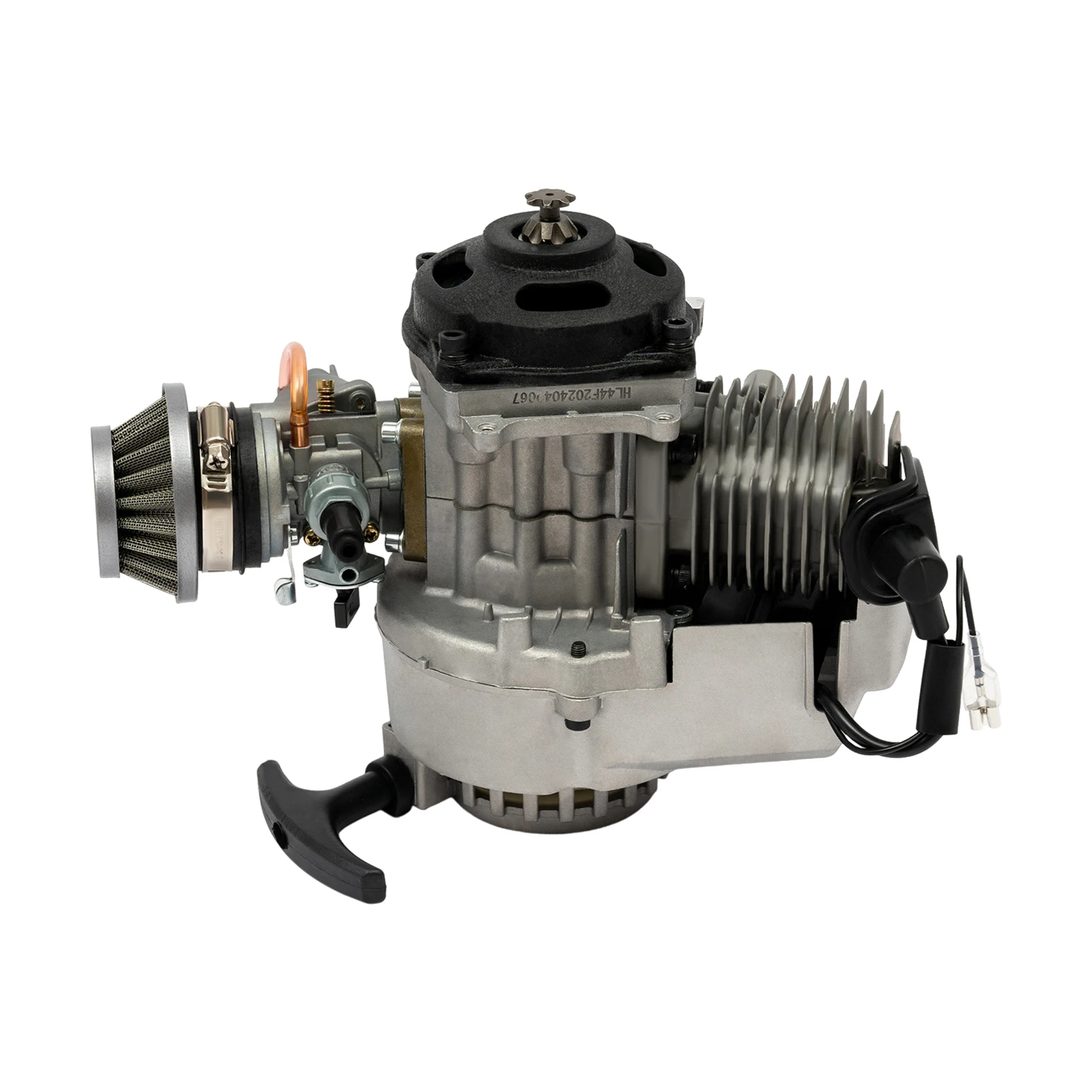 49CC 2-taktmotor Motor Luchtkoeling Pull Start met carburateur Luchtfilter Versnellingsbak voor Mini Pocket Quad Crossmotor ATV Scooter