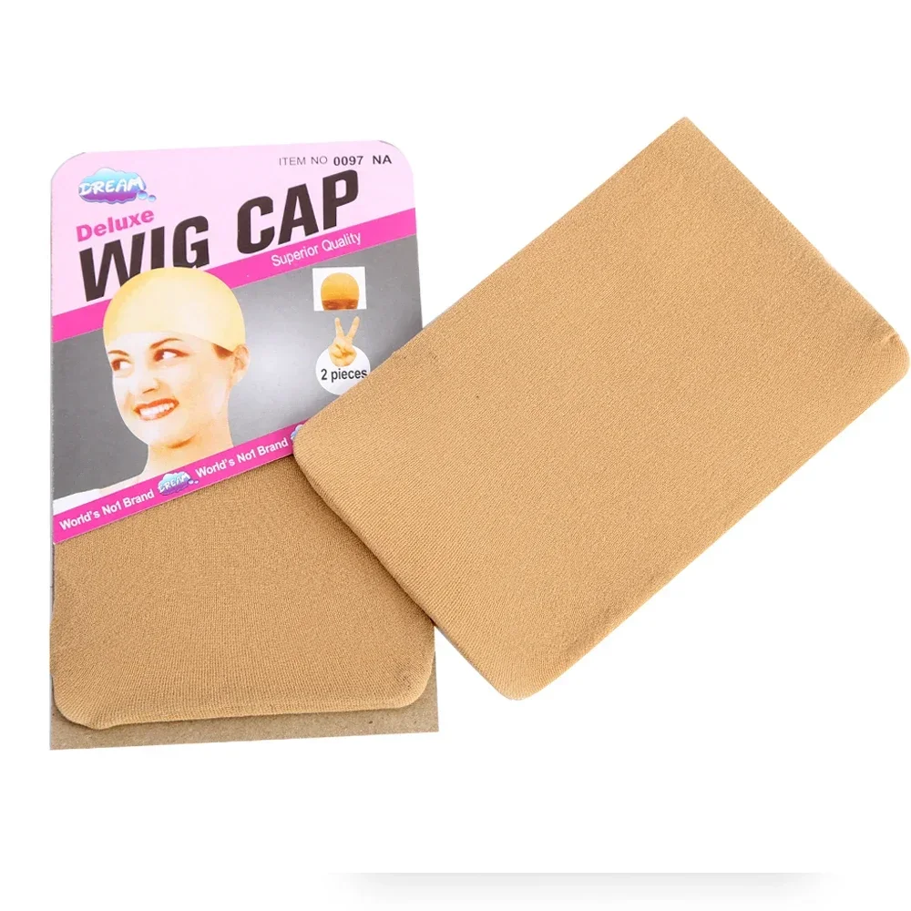 Cap For Wigs Net For Wigs Bald Cap Nylon Stocking Wig Cap Stretchy 2 Pieces/ Cheap Hair Wig Cap