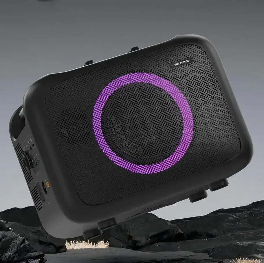 

Cheap Price 1200W 220V Portable Energy Storage Power Supply Bluetooth Karaoke Speaker With Microphone