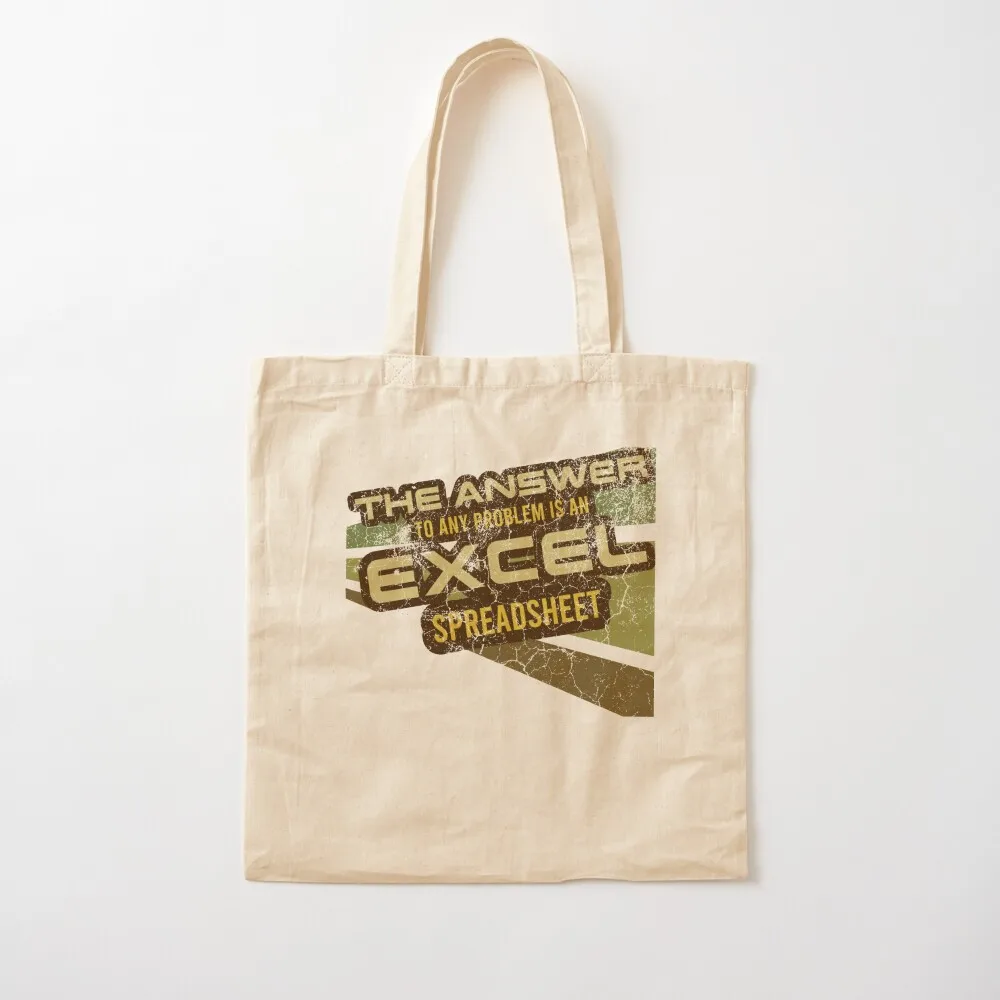 حقيبة حمل بتصميم مضحك من Excel Answer Problem IT، حقيبة كبيرة، حقيبة حمل كبيرة للمتسوقين، حقائب كبيرة الحجم
