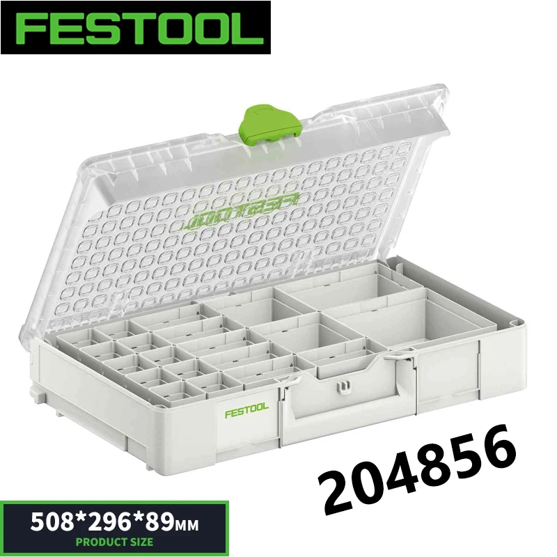 FESTOOL Systainer³ Organizer Tool Box Power Tool Accessory Storage Tool 204855 204856 204857