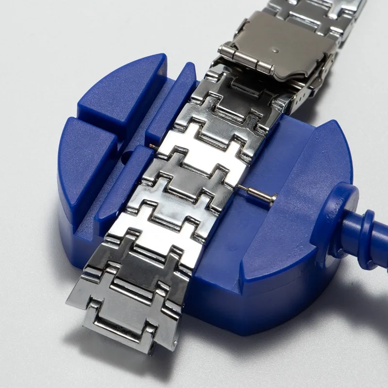 Watch Repair Tool Set Watch Link Band Slit Strap Bracelet Chain Pin Remover Adjuster Tool Kit for Professional Watchmak