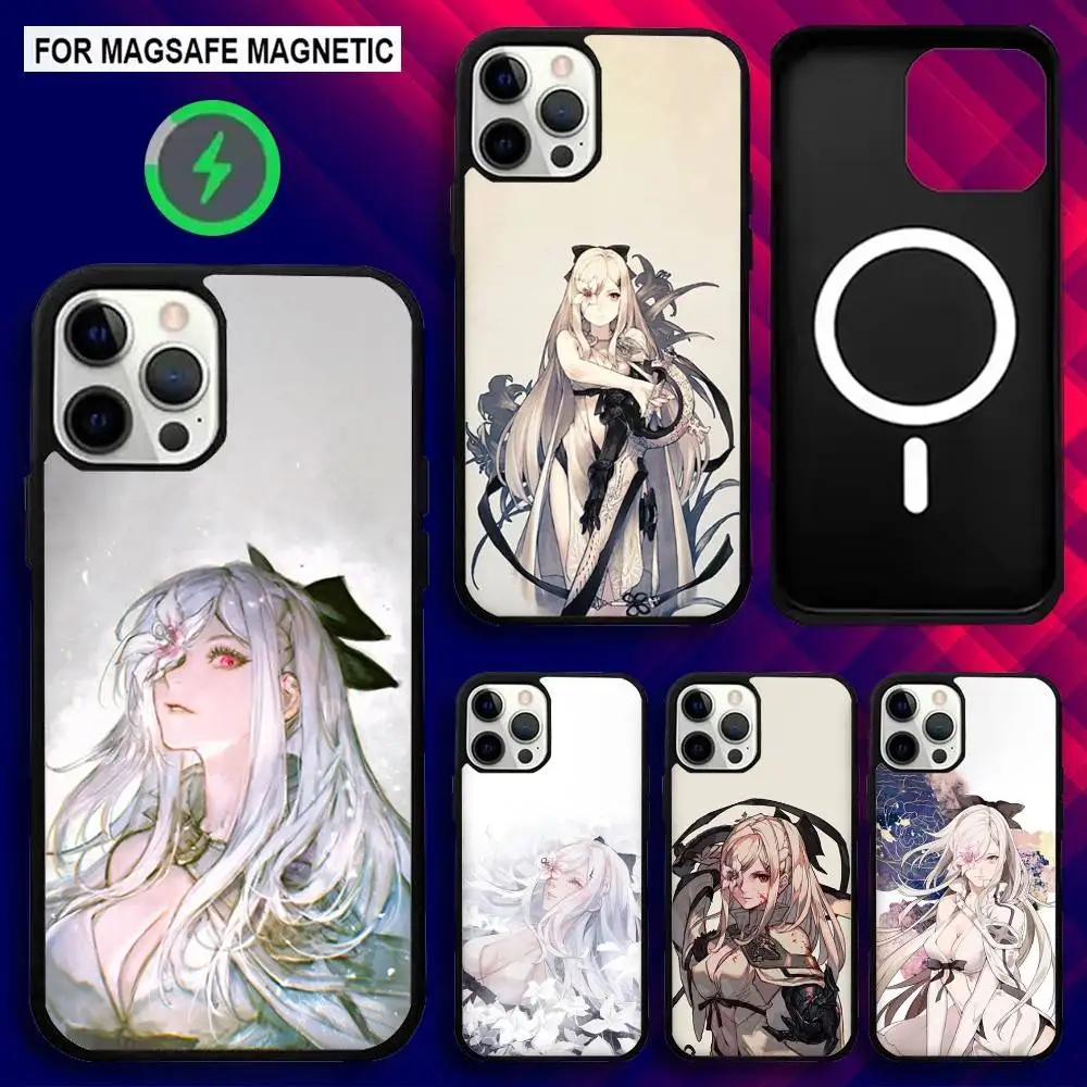 

D-Drakengard Game Zero Phone Case For iPhone 17,16,15,14,13,12,11,Pro,Max,Plus,Mini,SE4,E Magnetic Magsafe Wireless Charging