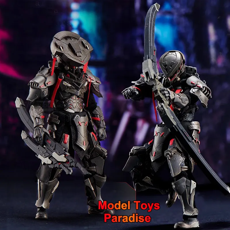 Devil Toys X AUDirregulars AU002  1/12 Collectible Toys Science Fiction Swordsman 6inch Soldier Action Figure Model  Fans Gifts