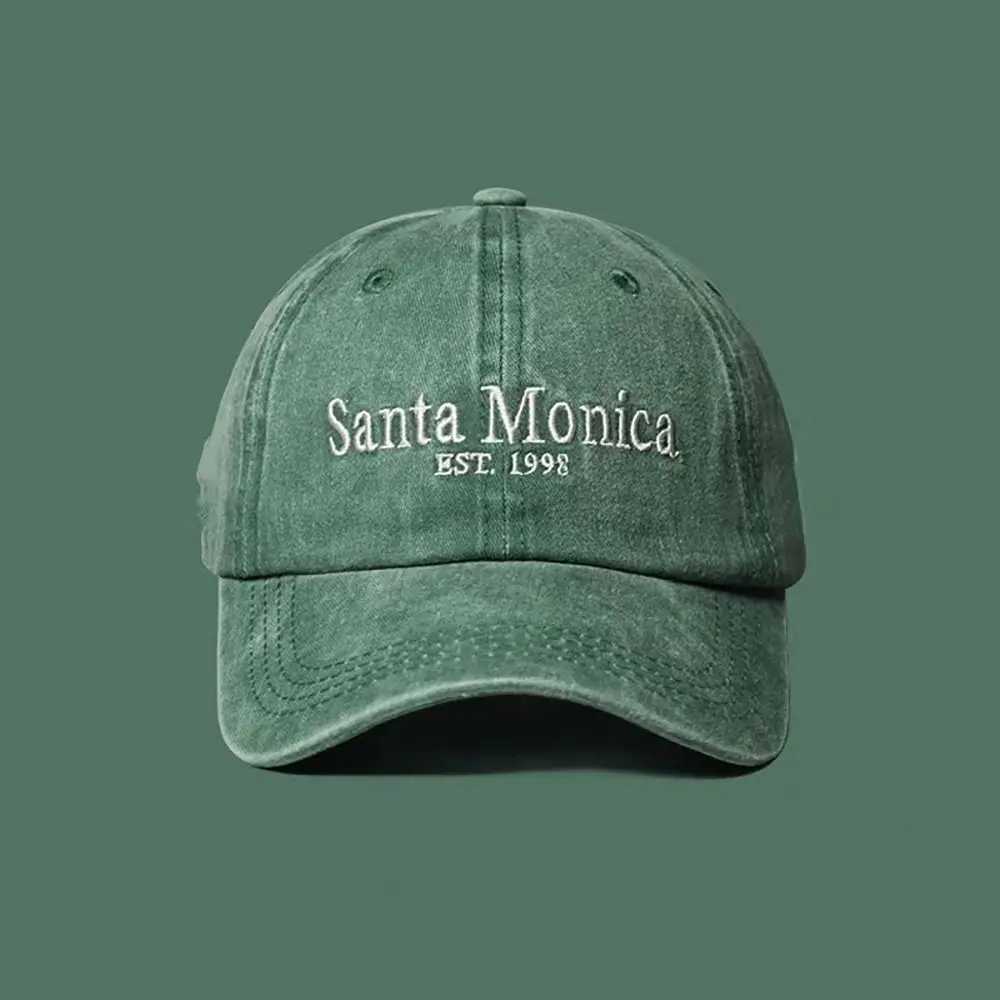 

INS Style Letter Embroidered Baseball Cap Face Smaller Sun Protection Hip Hop Hat Peaked Hat Teenagers