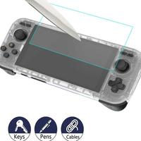 For Retroid Pocket 4 Pro Game Console Toughened Film Protector Tempered RP4 Handheld Screen Game 9HD Console HD Glass Film D1O7