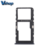For TCL 20 R 5G SIM Card Tray + Micro SD Card Tray Mobile Phone Replacement Parts
