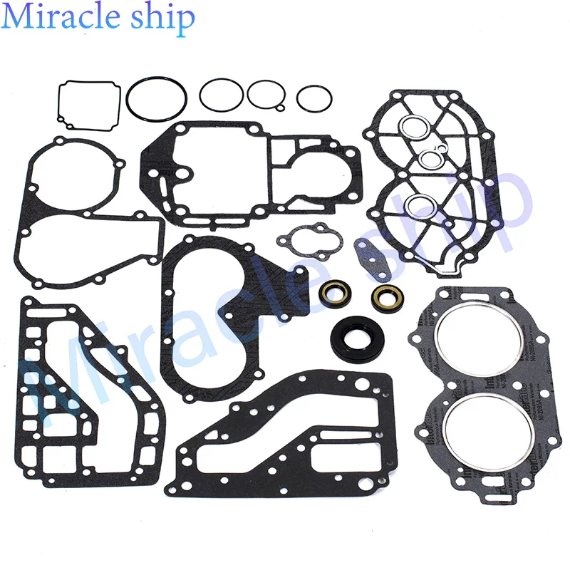 

69P-W0001-00 Ремкомплект прокладок головки электропитания для подвесного мотора YAMAHA 25HP 30HP 2T 61N-W0001 61N 69S 69P