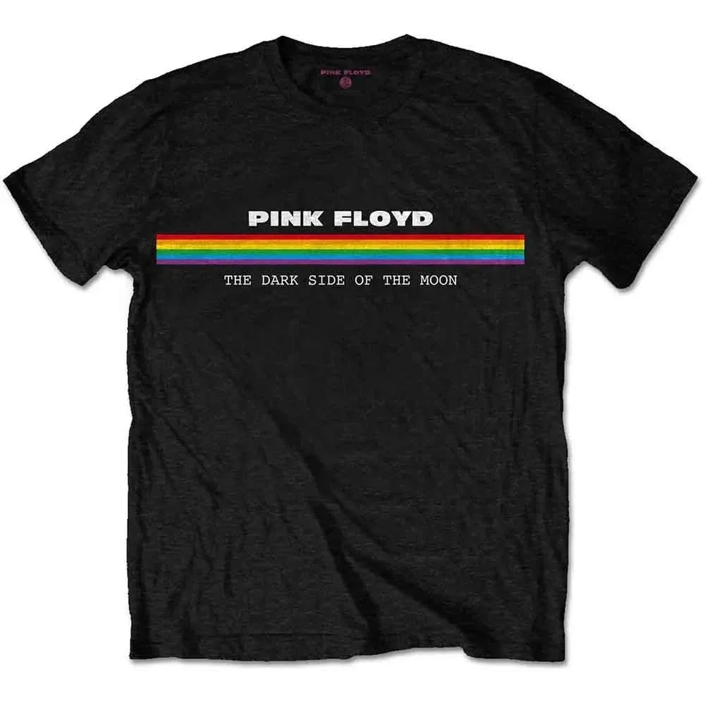 Pink Floyd Band Merch Grafik-T-Shirt, Vintage Gothic Psychedelic Rock, Unisex, übergroßes, kurzärmliges Baumwoll-T-Shirt mit Rundhalsausschnitt