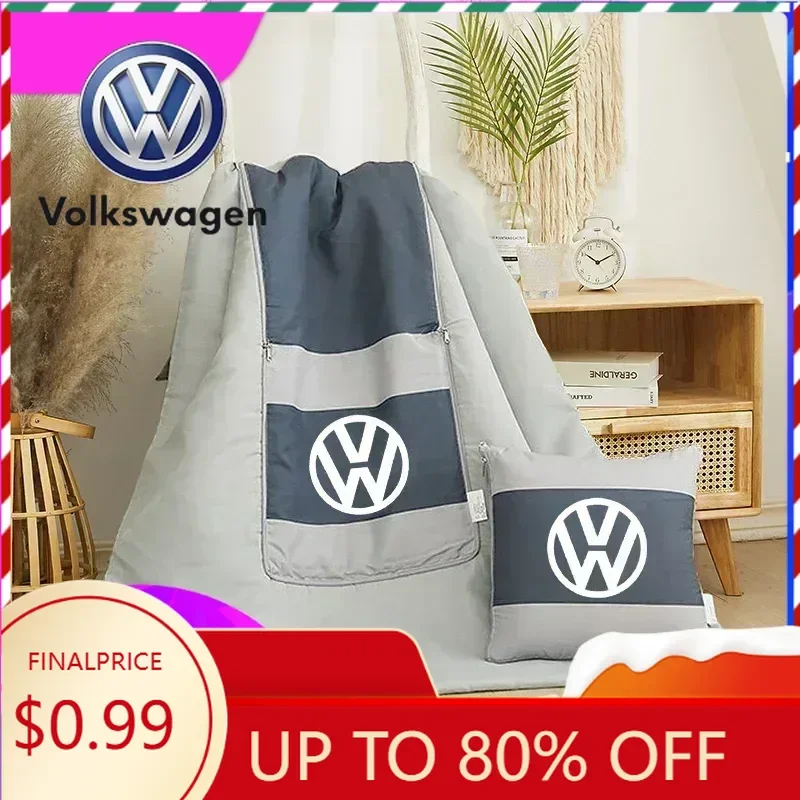 

Car Sticker For VW Volkswagen Jetta MK5 Golf Car Seat Cushion Quilt Blankets Throw Pillow Two-in-one For Volkswagen Golf Passat