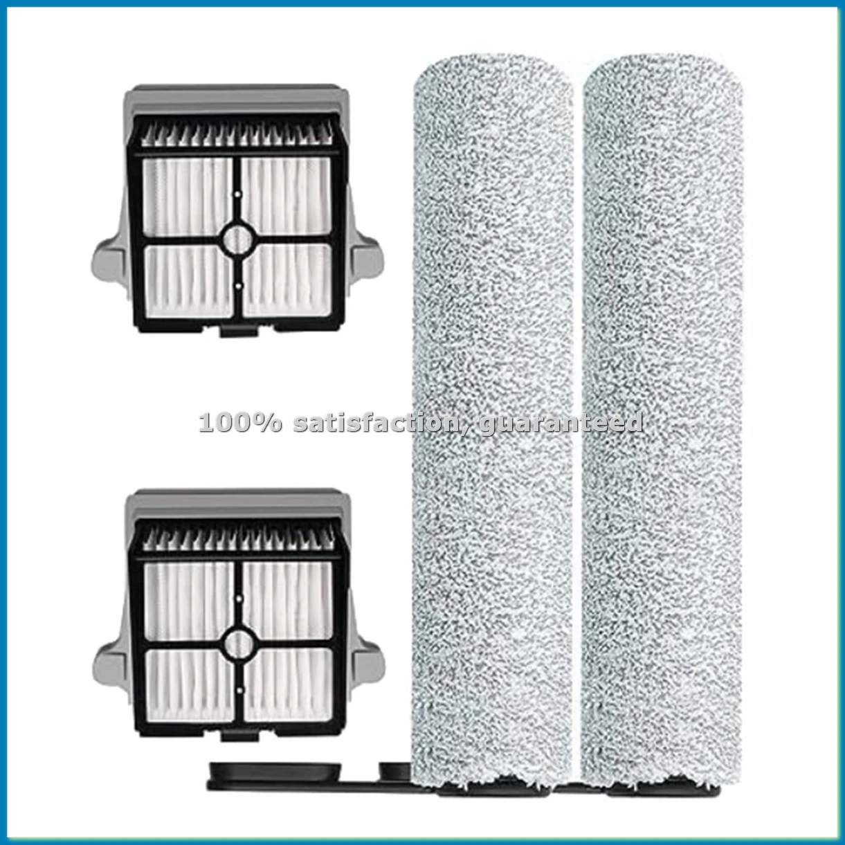 

For Floor ONE S6/S6PRO Cordless Wet Dry Floor Washer Vacuum Cleaner Replacement HEPA Filters and Brush Roller Set-A79M