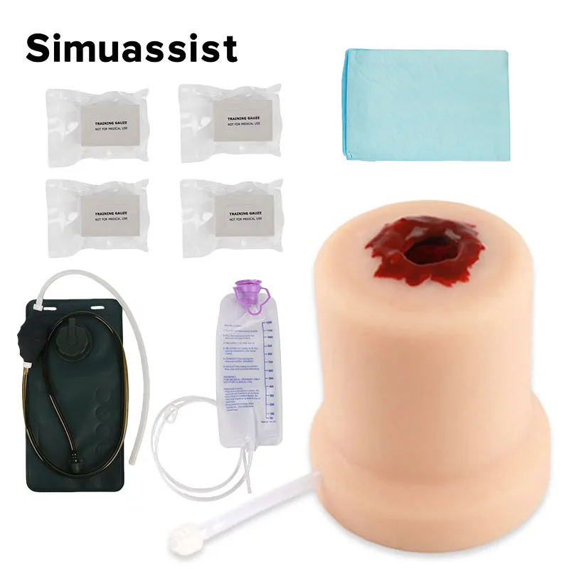 Wound Packing Trainer for Tourniquet Training Bleeding Control Trainer Stop The Bleed Training Kit for Medical Classes