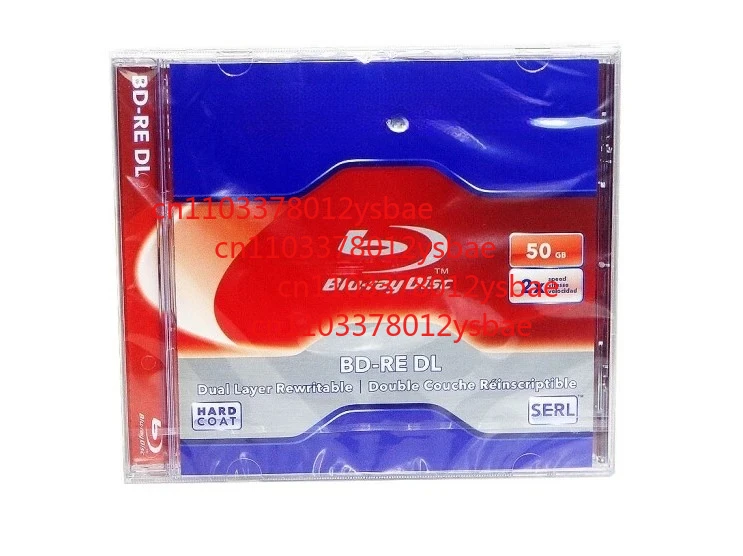 لـ Verbatim Blu-Ray Disc BD-RE DL 50GB 2X BDRE أقراص بلوراي فارغة طبقة مزدوجة قابلة لإعادة الكتابة