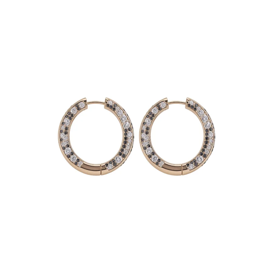 Fashion Multicolor Leopard Print Hoop Earrings Gold Plated Snake Pattern Inlaid Cubic Zirconia Women Party Jewelry Gift