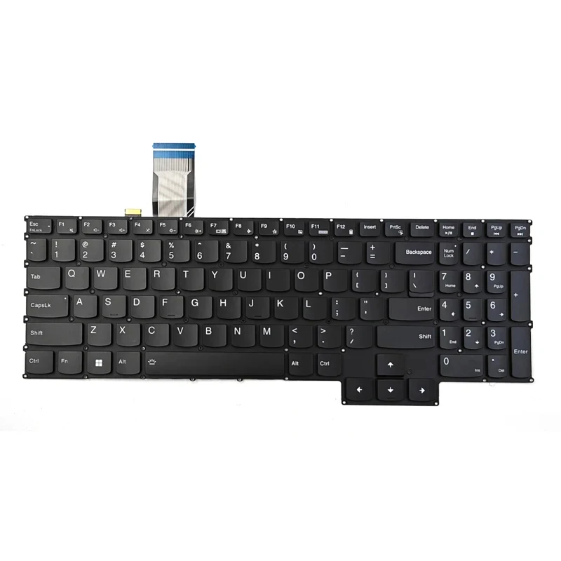 D+New For Lenovo Legion Pro 5 16ARX8 16IRX8 / Pro 7 16ARX8H 16IRX8H / Y9000P R9000P 2023 Laptop Keyboard US RGB Backlit