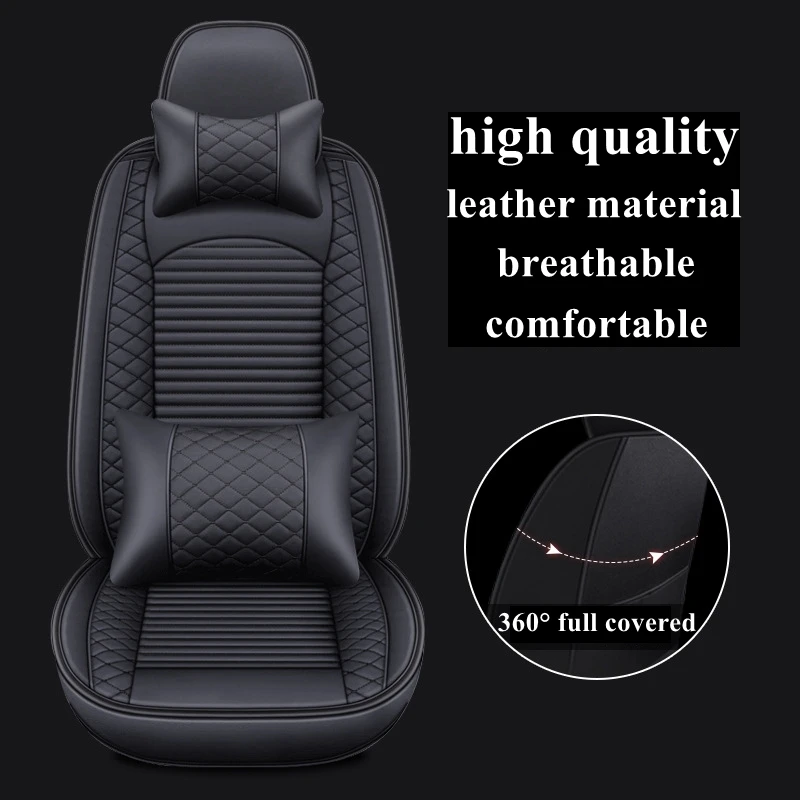 Leather Car Seat Covers for Mazda 2 3 6 Alenza Axela CX3 CX5 CX-7 Koeru Millenia Daewoo Evanda Kalos Lanos Magnus Matiz Nexia