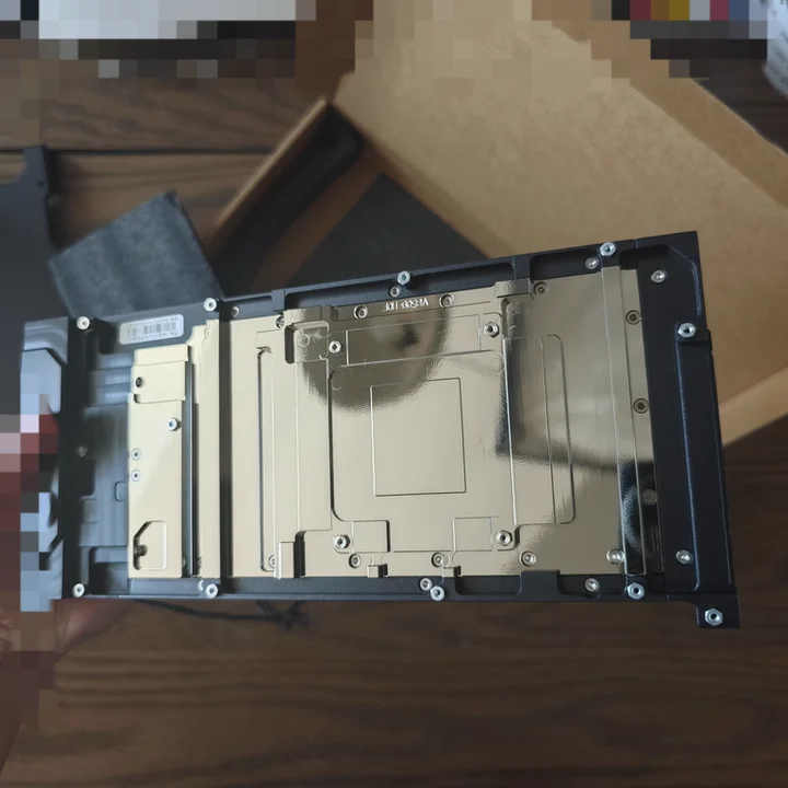 IceManCooler Glass Water Block For GeForce RTX 5090 D HOF OC LAB Plus-X,LAB,Lab XOC Graphics Card Cooler With Backplate