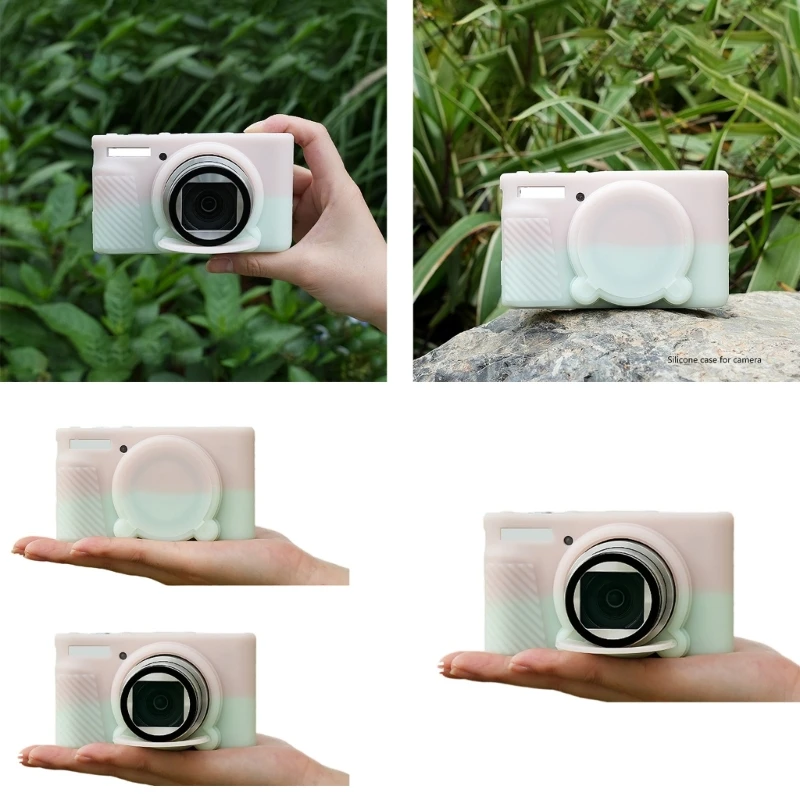 Silicone Camera Cover Case Camera Protective Sleeve for Canon SX740/730 Camera Shockproofs AntiDrop Access