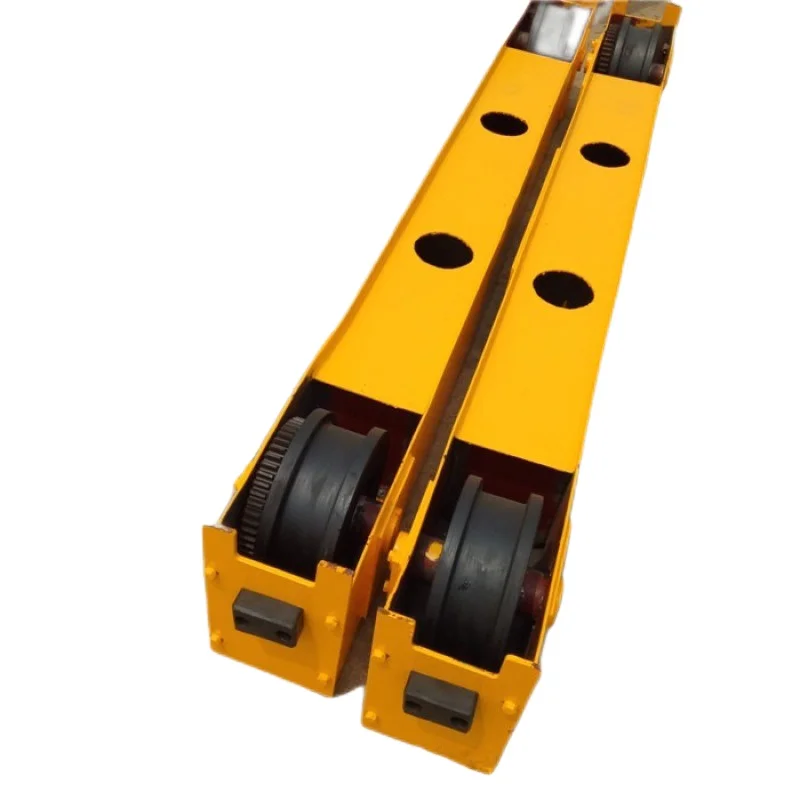 China Manufacture Eot Crane Beam 2t 5t 7t 10t 16t Single Double Girder Overhead Crane End Carriage Beam