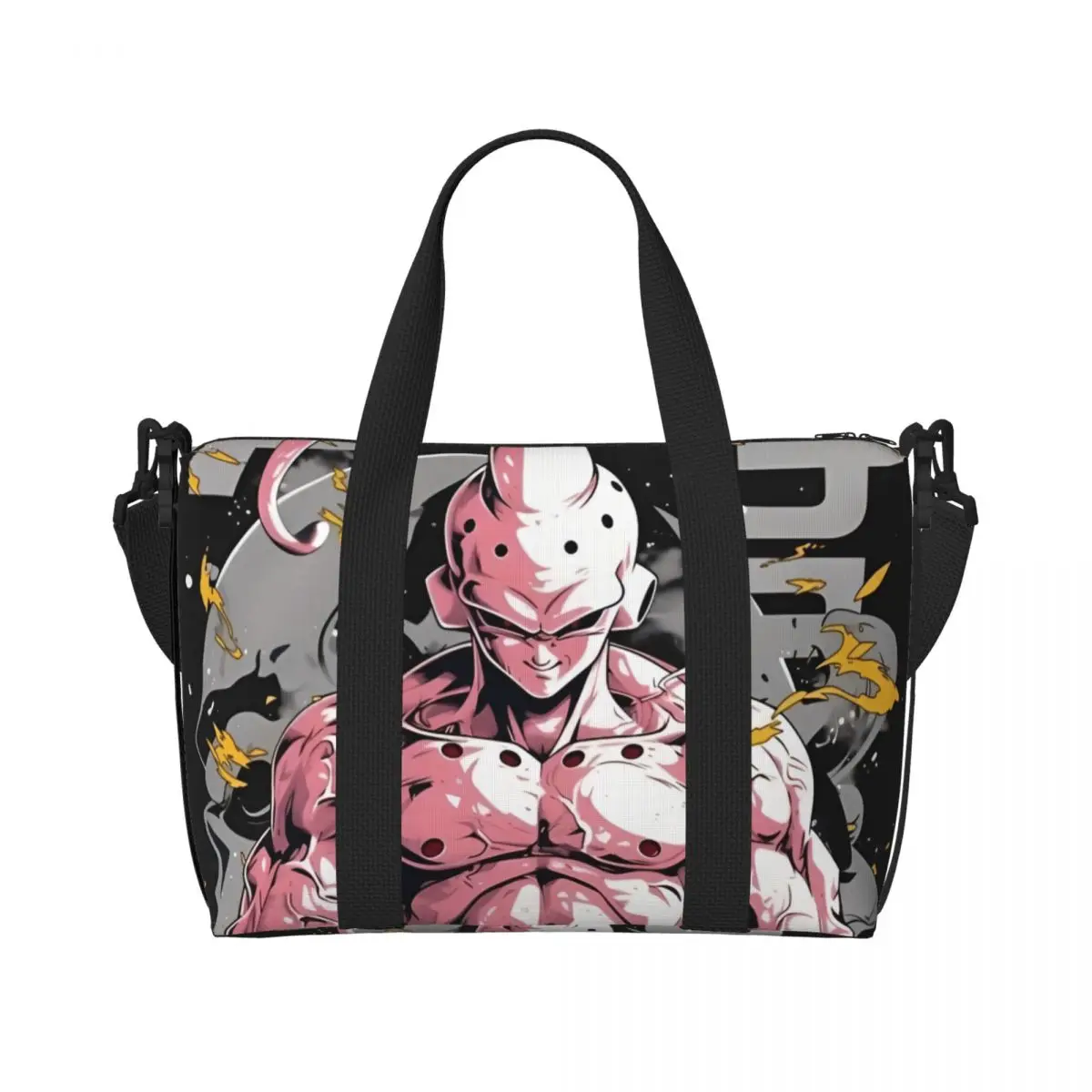 

Сумка-тоут Custom D-Dragon B-Ball Supers Buus для женщин, большая вместительная сумка с мультяшным аниме-принтом, для спортзала, пляжа, путешествий, на плечо