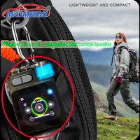  Wireless Bluetooth-compatible Mechanical Speaker With LED Display Screen RGB Desktop Subwoofer Support Calendar Alarm Clock