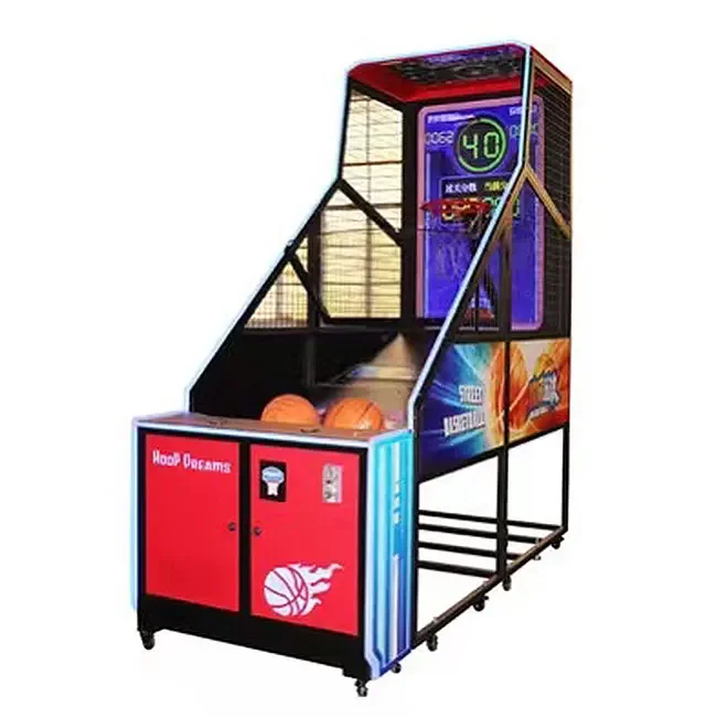 Indoor Sport Game Street Basketball Shooting Game Machine Coin Operated Basketball Arcade Game For Sale