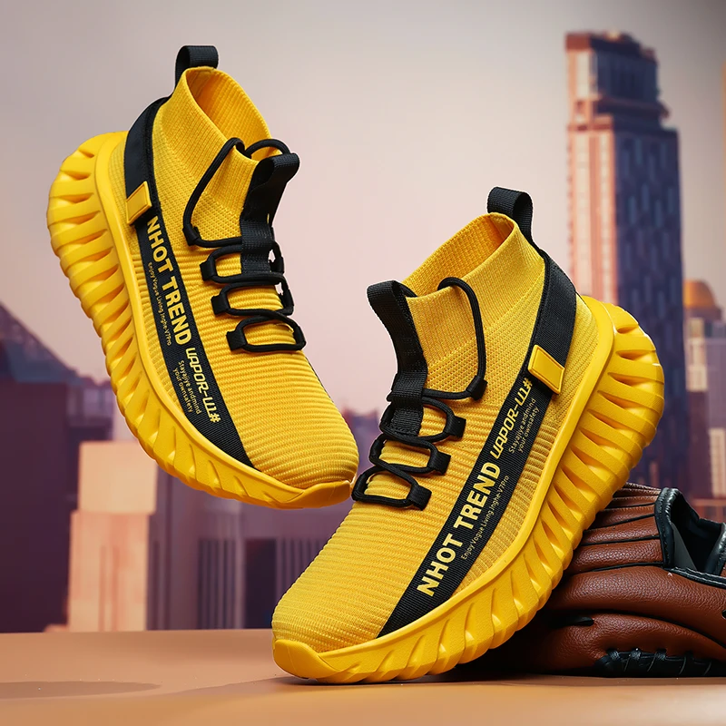 

Men's Footwear Collection: Breathable Sneakers, Luxury Trainers, Casual Loafers, and Running Shoes.