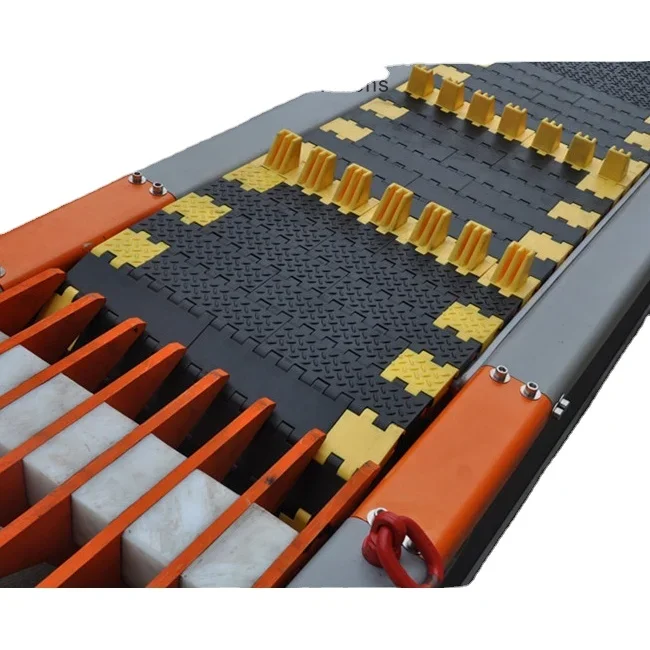 

HONGSBELT HS-1800D Car Washing Modular Plastic Conveying Equipment Belt Conveyor