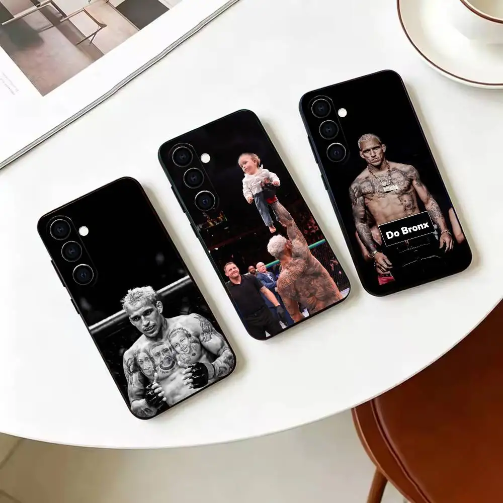 Boxing Charles O-Oliveira  Phone Case For Samsung Galaxy A73,A72,A71,A70,A53,A52,A51,Others Soft Black Cover
