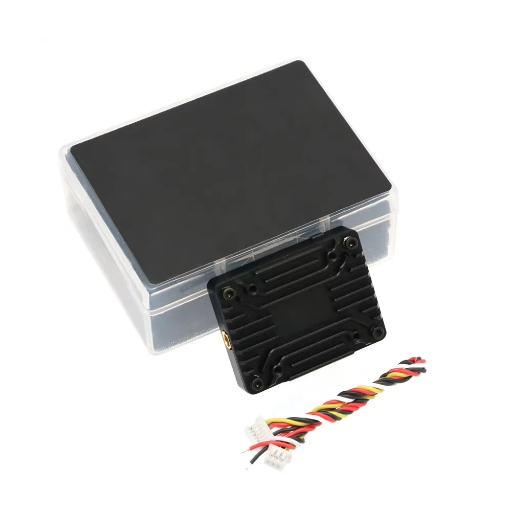 5.8G 40CH FPV Video Transmitter 2.5W Max 20x20 VTX 2-8S with PitMode 25mW 200mW 500mW 1.5W Adjustable Power for Long Range Drone