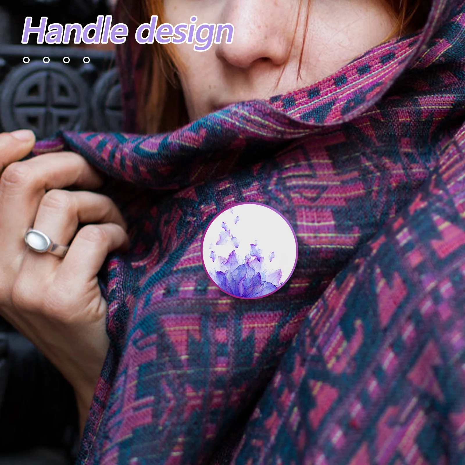 

Diy Round Badge Paper Handmade Craft Sheets Multi-Use Graffiti Blank For Marker Pens Watercolor Gel Oil Portable Mini