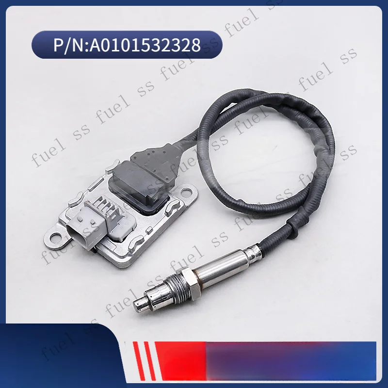 S+ 1x Nitrogen Oxide Sensor NOx For DETROIT DIESEL DD13 DD15 DD16 Engine Outlet