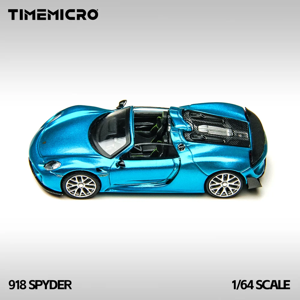 

*Pre-order*TIME MICRO 1:64 918 Blue Painting Simulation Alloy Car Model for Hobby&Display*Gift