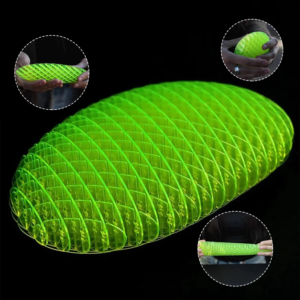 New Worm Big Fidget Toy Squeeze Stretchy Stress Relief Toy Green Worm Shaped Ornament Weird Sensory Toy Antistress Filled Toy