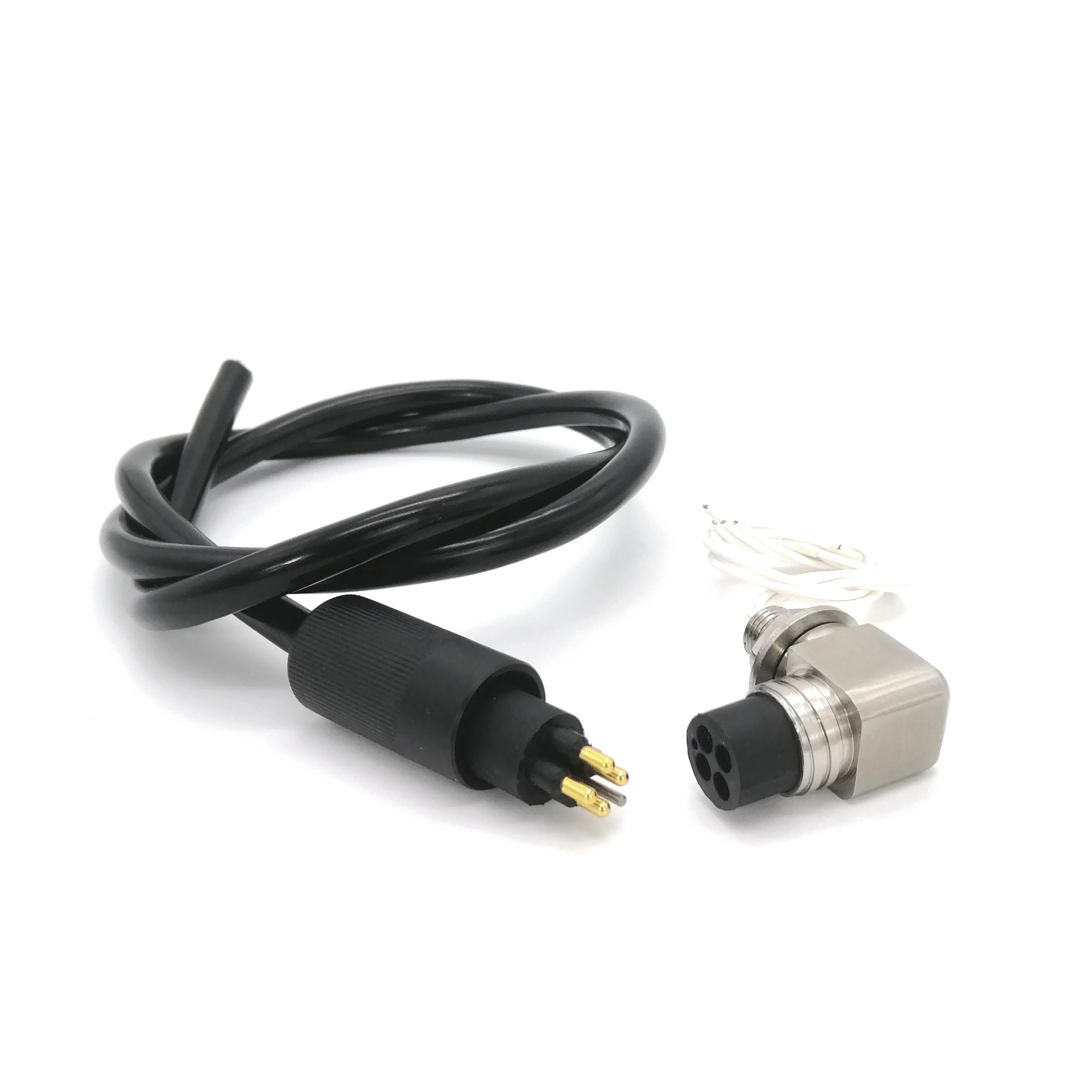 Pluggable wet micro circular right angled MCIL4M MCBHRA4F ROV robot cable Subconn aluminum underwater 7000m IP69 cable connector