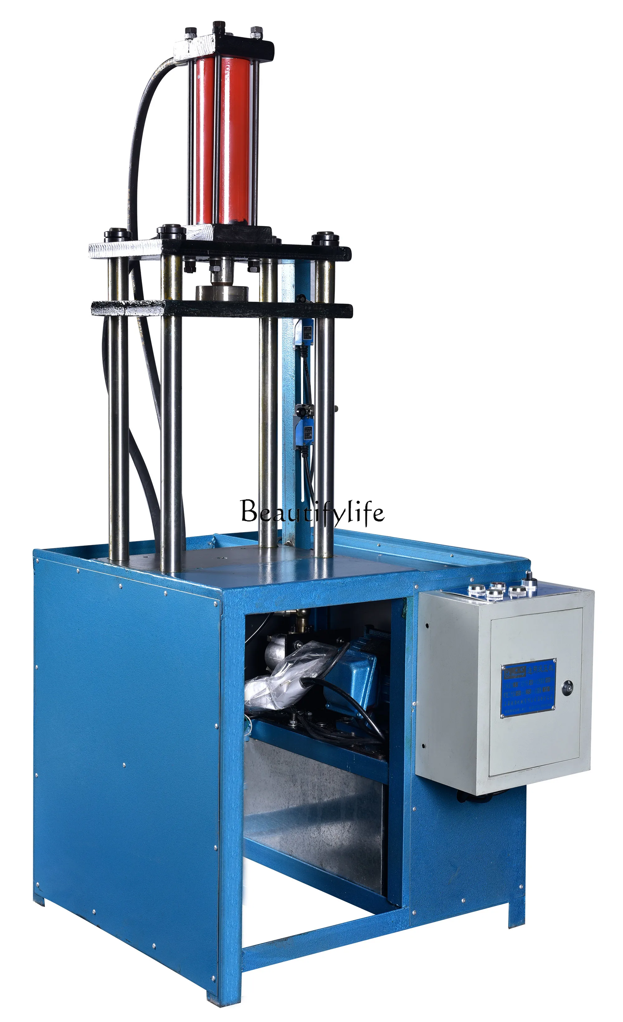 

*Four-column hydraulic press, electric hydraulic press 0-200 tons acceleration to increase the pressure