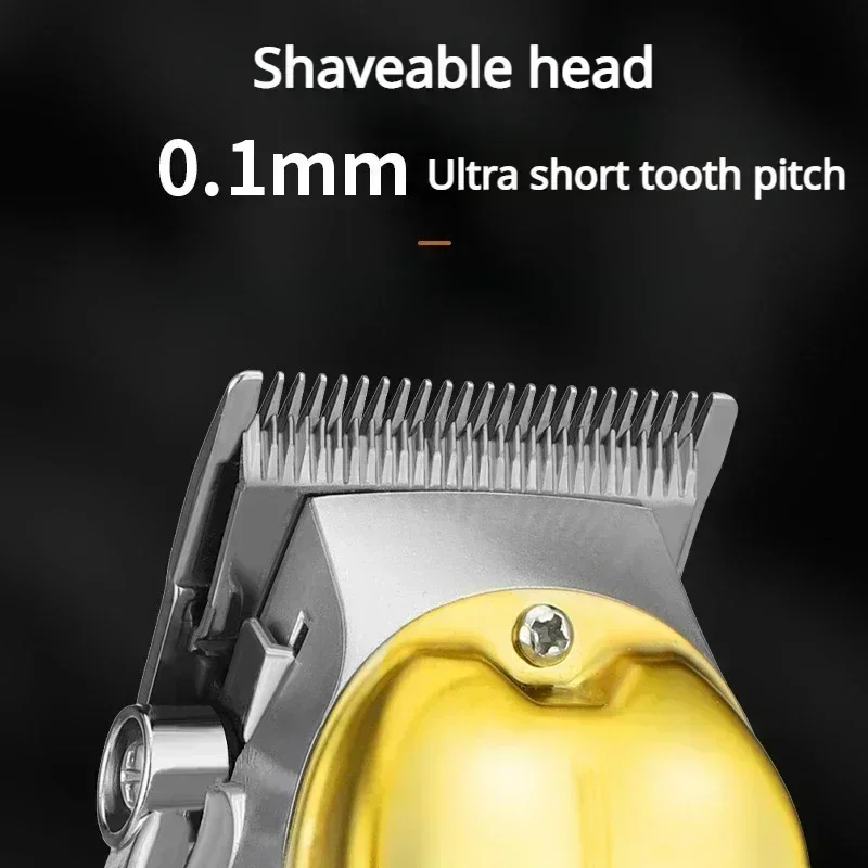 Resuxi LM-2026  Men's Oil Head Carving Electric Clipper High-power Hair Clipper Set LCD Digital Display Electric Hair Trimmer