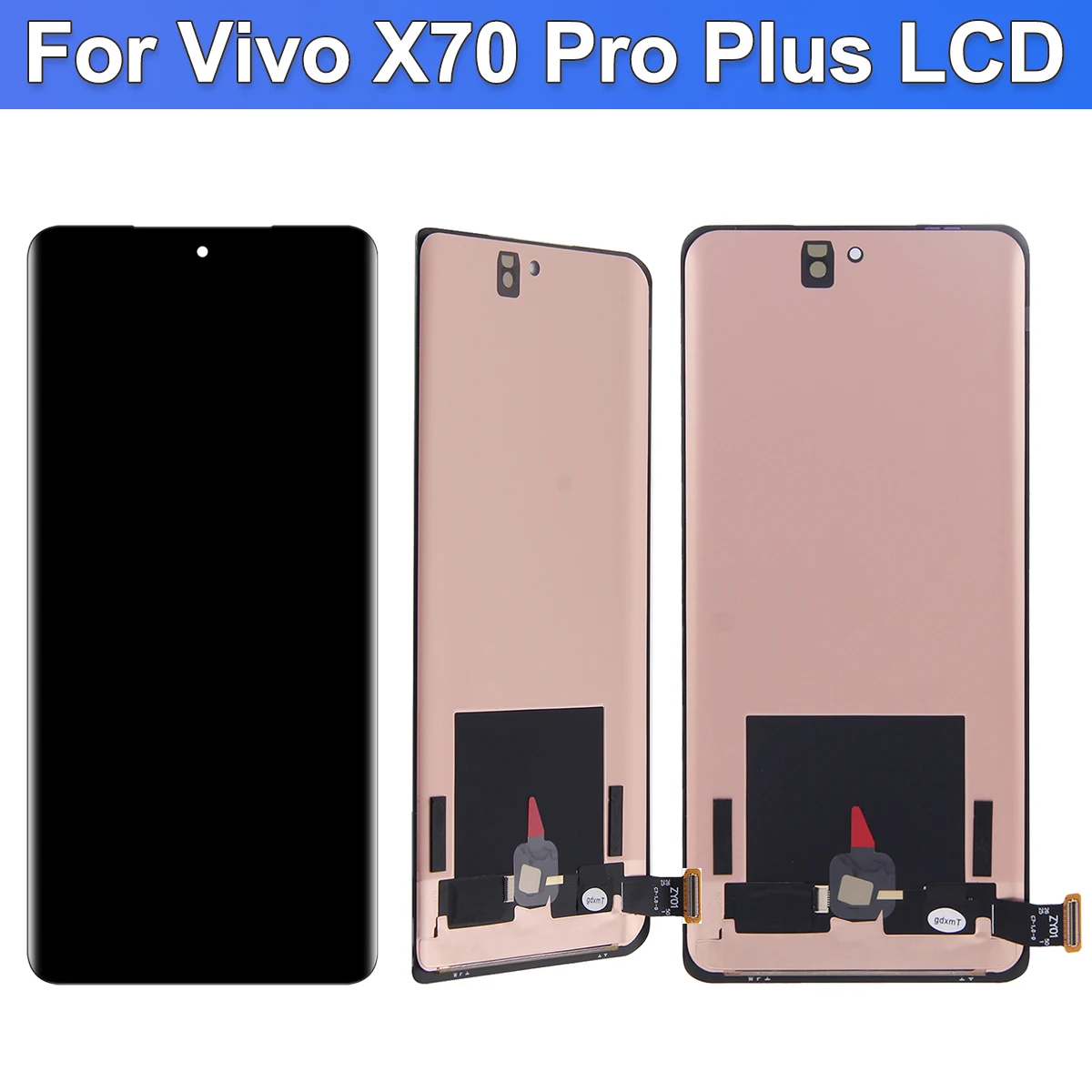 6.78\'\'AMOLED For pantalla vivo X70 Pro Plus V2145A LCD Display Touch Screen Digitizer Assembly Replacement for X70Pro+LCD