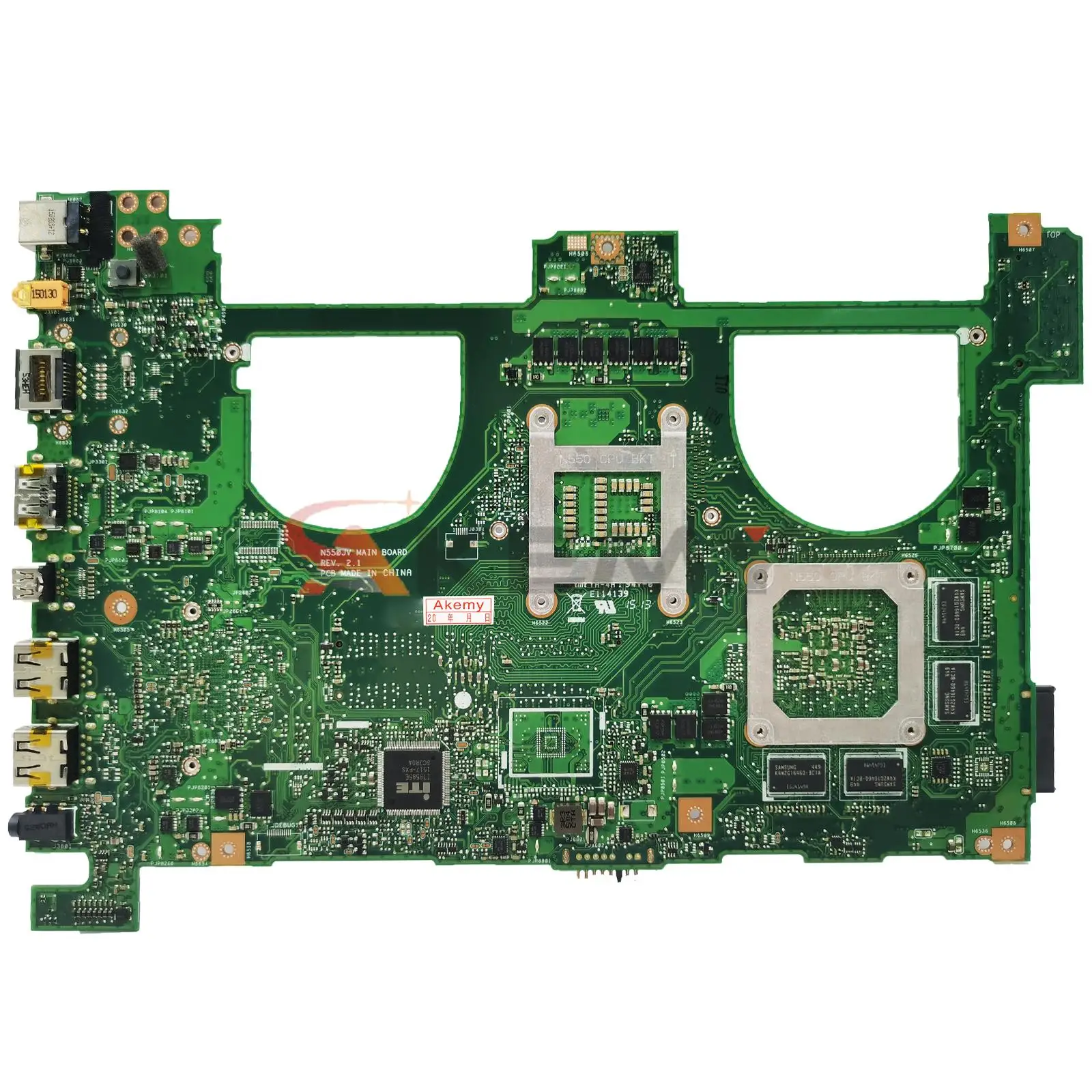 N550JV Motherboard Laptop UNTUK ASUS VivoBook N550JX N550JK N550J G550JX Mainboard I5-4200H I7-4700HQ