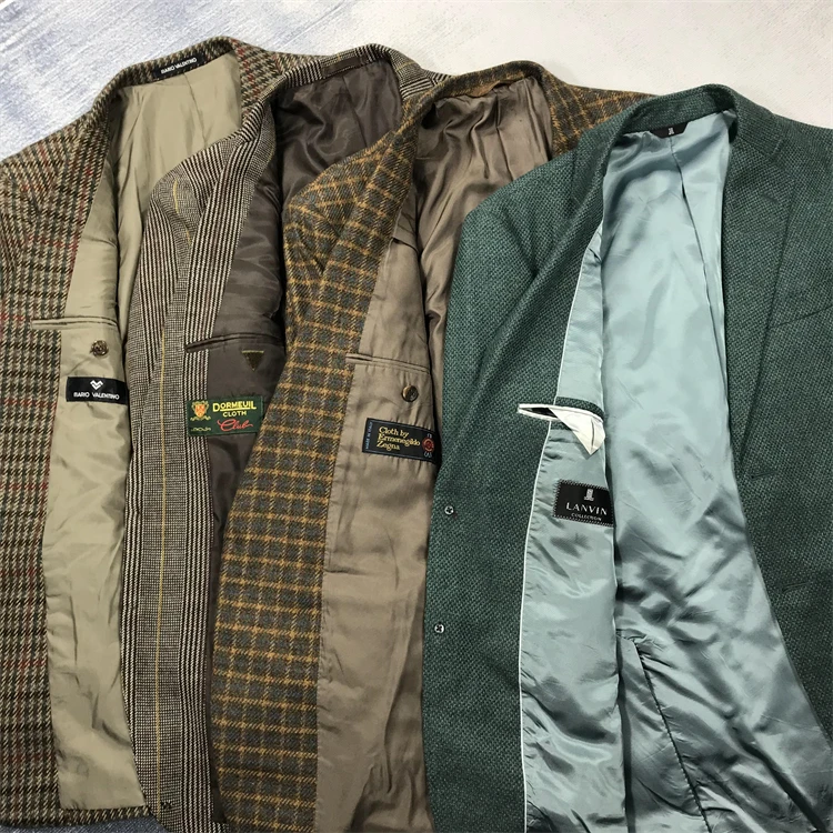 

Vintage Retro Autumn Winter Wool Blend Suit Jaet Casual Versatile Briti French Hong Kong Sle Leisure Outerwear Coat