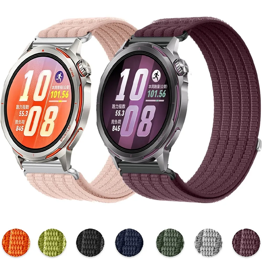 18/20/22mm Nylon Strap for Huawei Watch GT Runner 2 Sport Bracelet for Amazfit Active 3 2/Max/Bip 6 5/Balance 3 2/GTR/GTS 4 Band