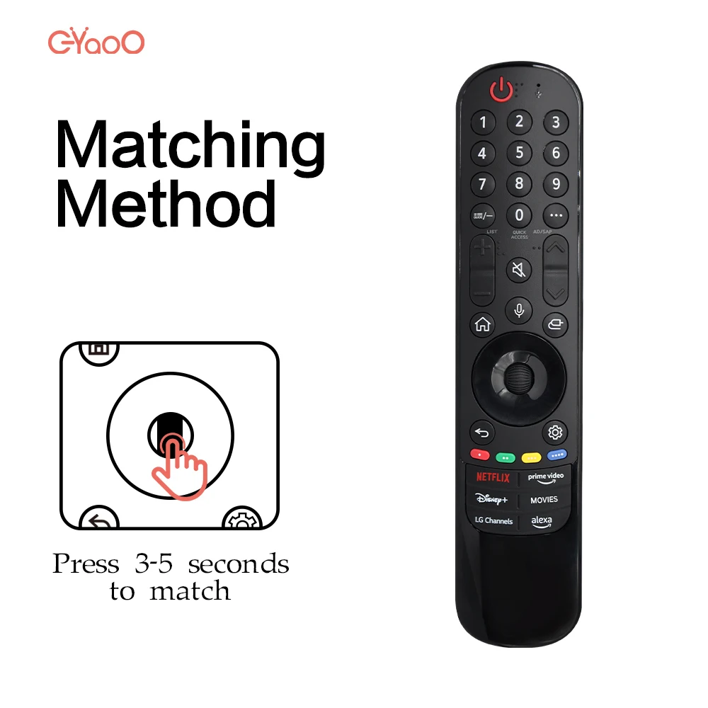 New MR24GA Magic Voice TV AKB76045005 Remote Control Suitable for OLED65B42LA OLED65C45 with pointer and voice function
