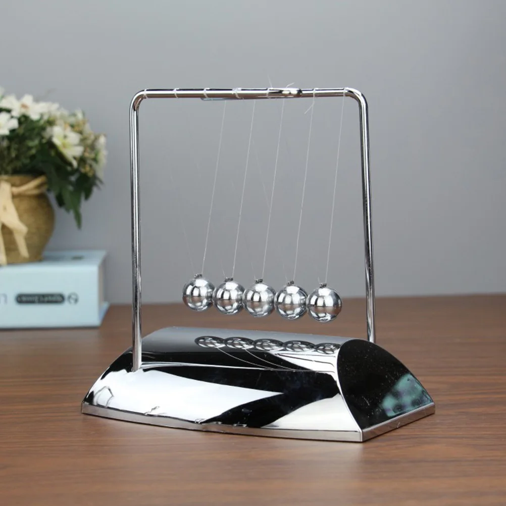 Criativo em forma de z newton equilíbrio bola decoração de mesa elegante berço ornamento física ciência artesanato exclusivo decoração de escritório em casa