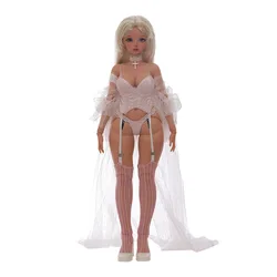 Shuga Fairy 1/4 Anthea Bjd Doll Captivating Joan Body Large Chest Long Legs Lingerie Show Style Sweet Smile Jointed Doll