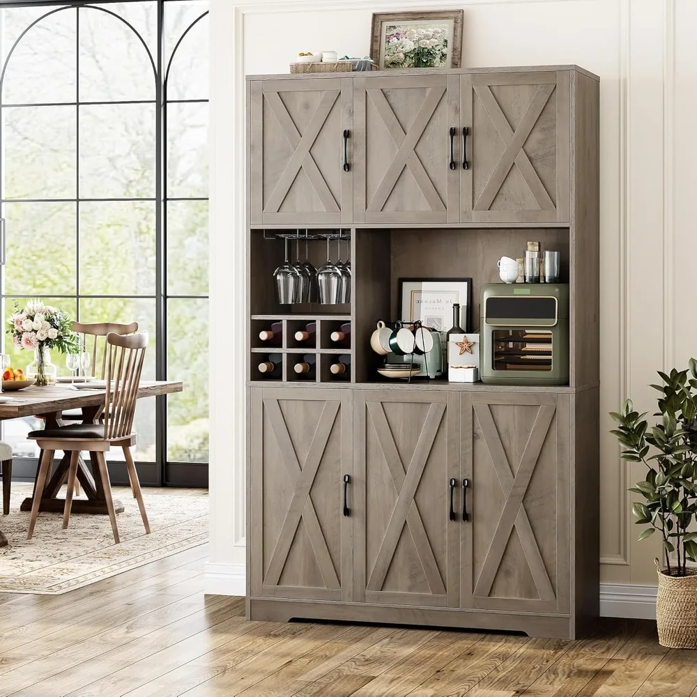 Kitchen Pantry Storage Cabinet, 71