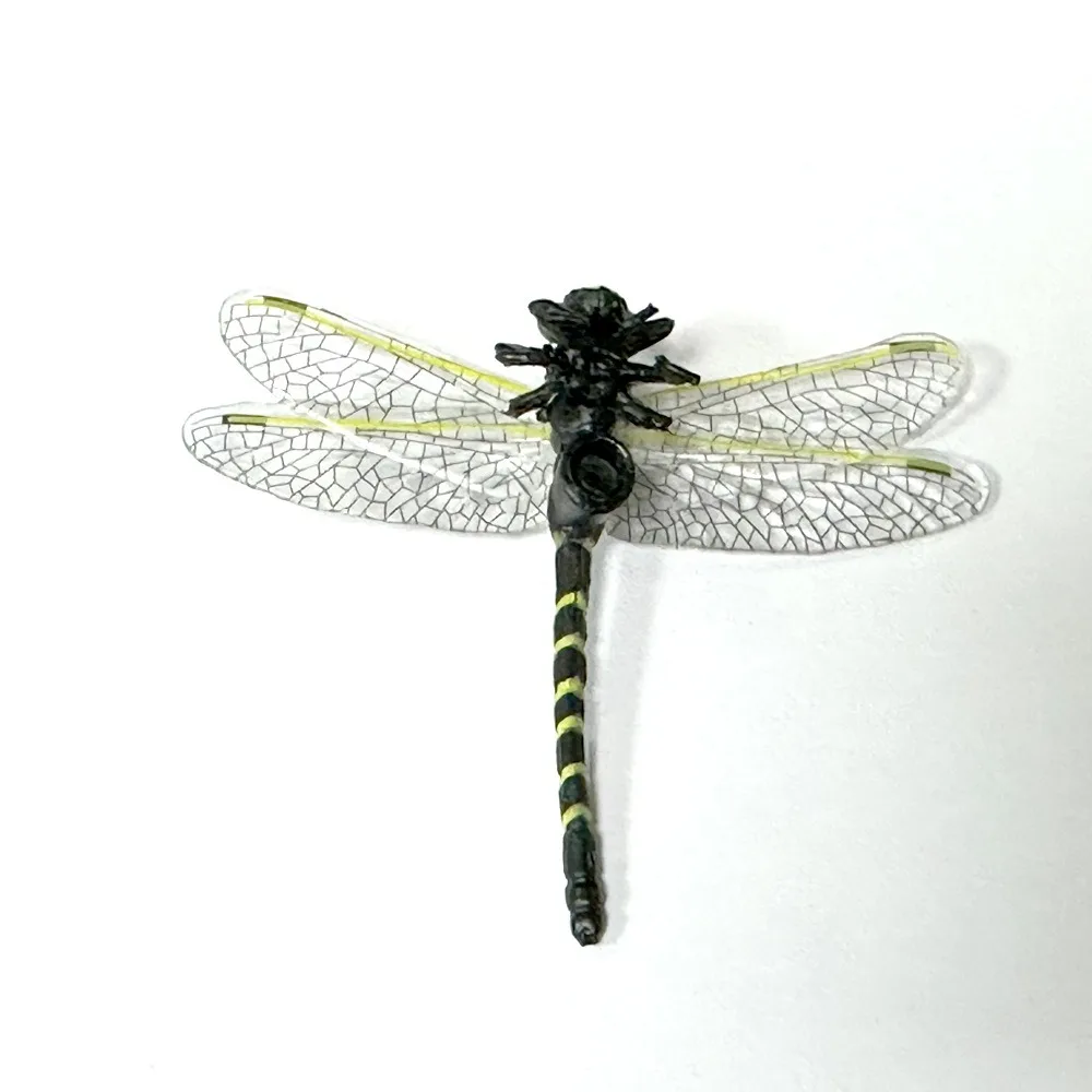 Simulation Dragonfly Mosquito 12/6.5cm  Repellent Mini Dragonfly Ornament Simulation Dragonfly Animal Model for Outdoor Garden