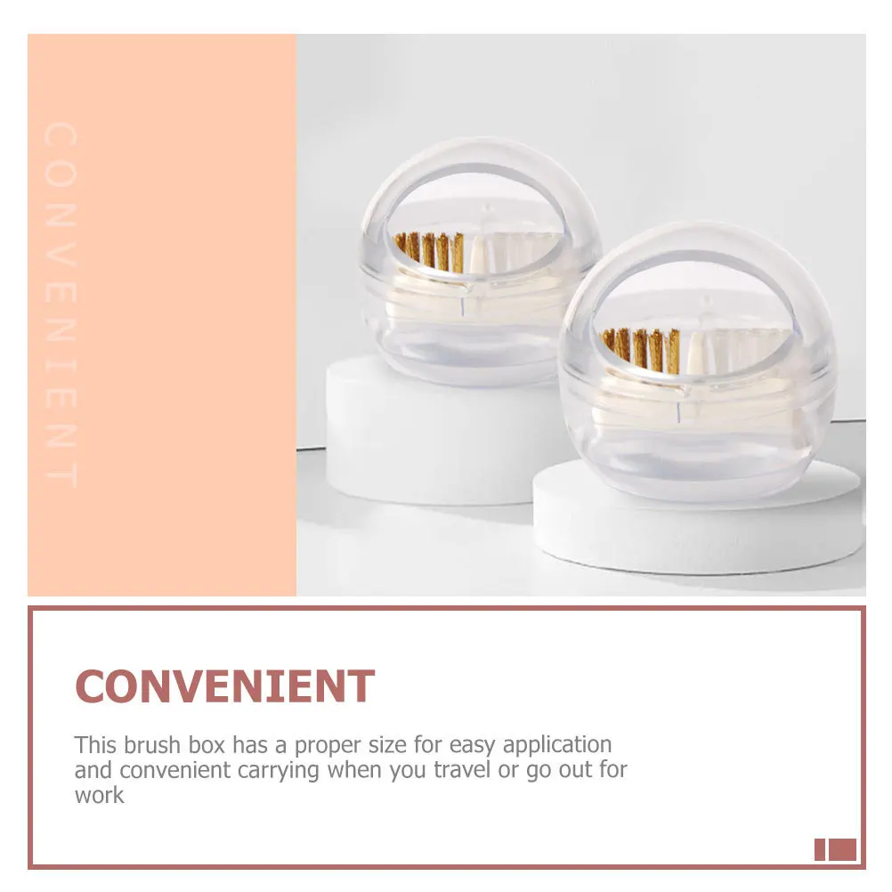 1 set nagelboor schone borsteldoos afneembaar ergonomisch ontwerp draagbaar voor salon thuisgebruik nagelkunst gereedschapsset schoonmaakboor boor