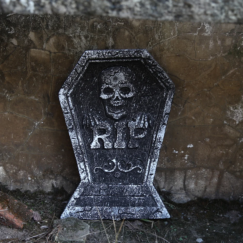 

Halloween Gravestone Gravestones Decoration Decorate Tombstone Decorations Outdoor