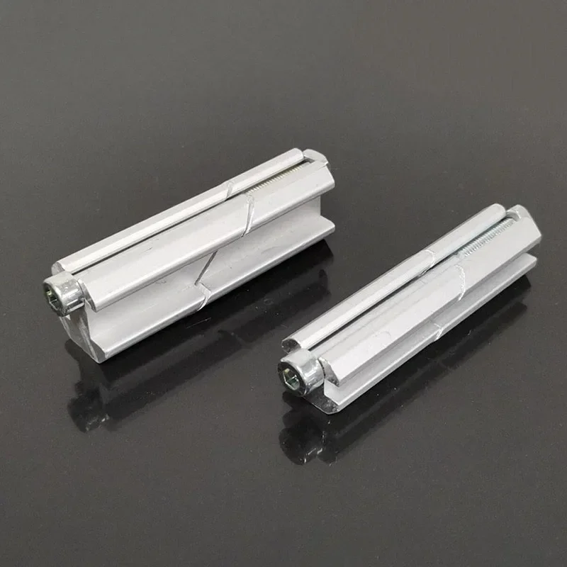 European Standard Aluminum Profile One-Line Connector Parallel Clamping Head 2020  3030 Docking Fixed Block Built-in Connector