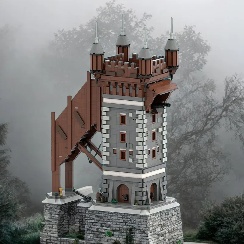 

2348 шт. MOC Flying Dutchmansd-Eftelingsed строительные блоки DIY развивающая игрушка развивает детские операционные способности творческий подарок